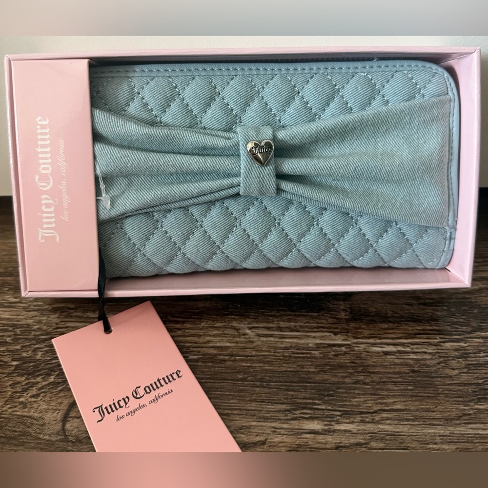 Juicy Couture Denim Wallet🩵